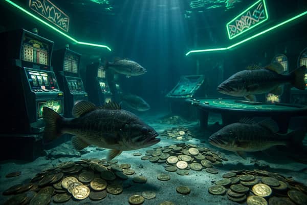 Слот Big Bass Bonanza подводный мир